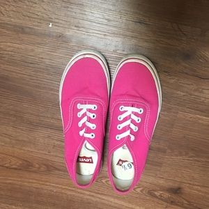 Pink Levi's. Size 6 1/2