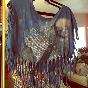 LF fringe vintage tee