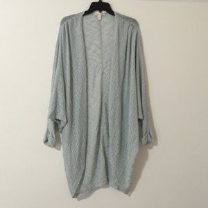 Francesca's Turquoise Cardigan