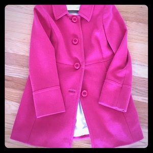 Darling j crew coat. Professionally dry cleaned ❤️