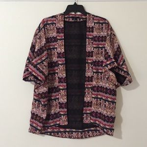 Forever 21 Maroon Kimono