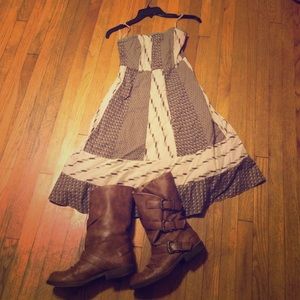 Anthropologie Walk With Me Dress