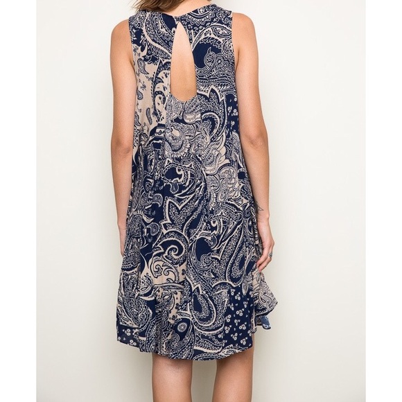 LAST ONE • Boho Pattern Mini Dress - Picture 3 of 4