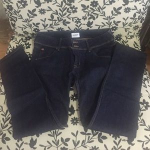 Hudson Jeans - Collin Flap Dark Skinny Jeans - 28