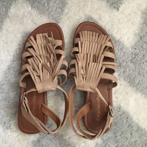 Fringe Sandals
