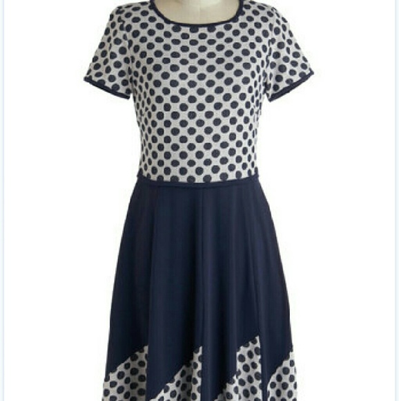 🔴 ON SALE 🔴Modcloth "Its A-boat Time" dress