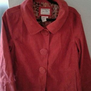 Red Corduroy Jacket