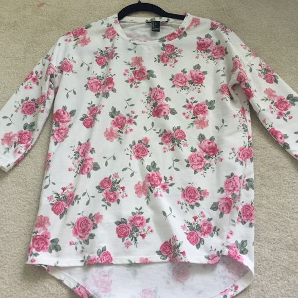 cute floral shirt.