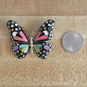 BUNDLE only Vintage Butterfly Brooch Colorful ! 💐