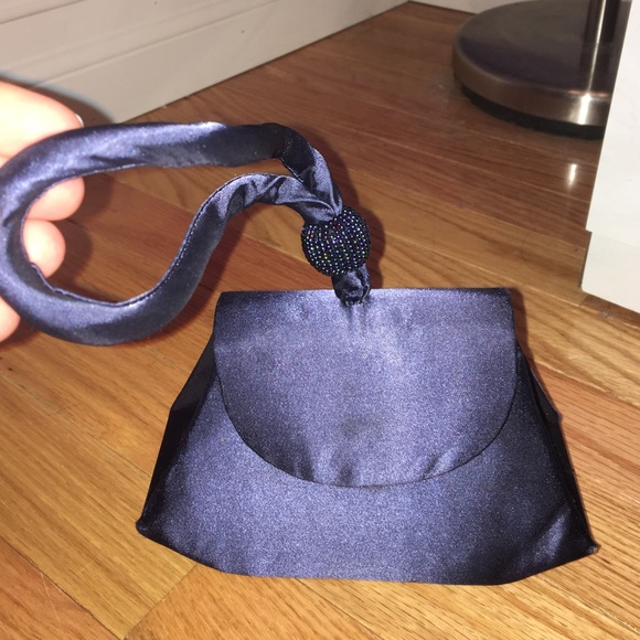 Navy blue dressy bag