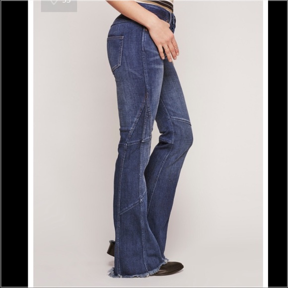 🎉Free People HugMeTight Jean NWT - Picture 2 of 4