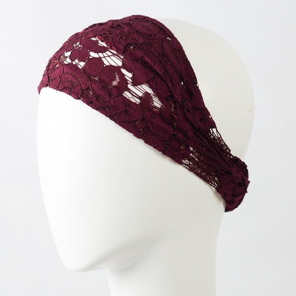 ❗️CLEARANCE❗️Boho Chic Wide Lace Headband - Picture 3 of 4