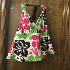 Plus size swim top