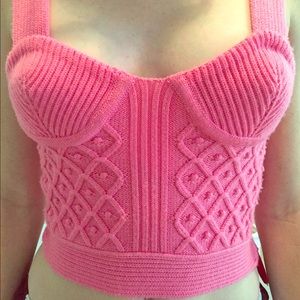 Kate Spade Knit bustier