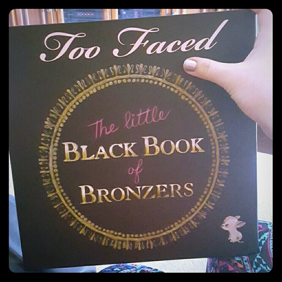 Full sized little black book of bronzers