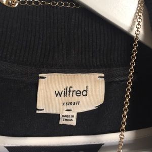Wilfred Jackets & Coats - Wilfred Black Open Front Sweatshirt Shrug sz XS Wilfred Jackets & Coats - Wilfred Black Open Front Sweatshirt Shrug sz XS