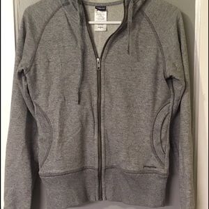 Small grey Patagonia hoody. Perfect condition
