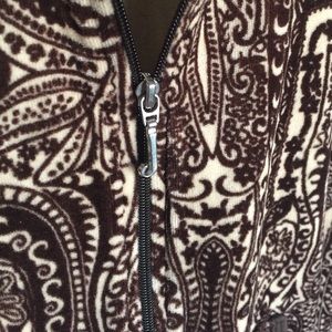 Juicy Couture Tops - Juicy Couture Brown and Beige Zip Up Hoodie sz S Juicy Couture Tops - Juicy Couture Brown and Beige Zip Up Hoodie sz S