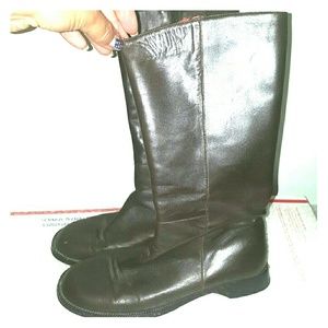 VIA MYA Paris brown leather size 36 mid calf boots