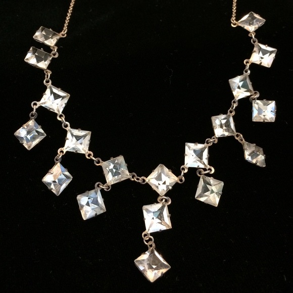 Vintage crystal necklace