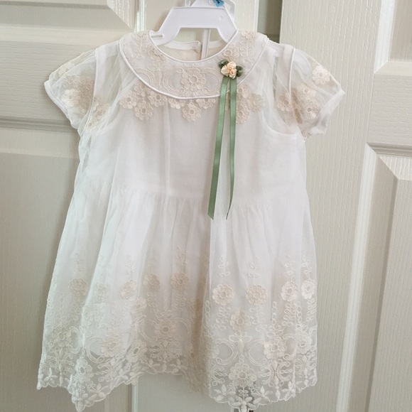 NWT Laura Ashley London lace dress - 6 months