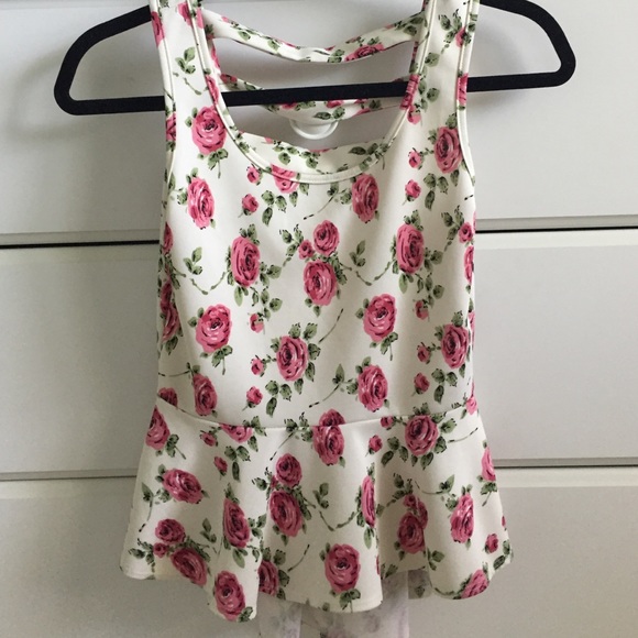 cute cut off cami.