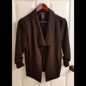 Grace Elements Black Drape Jacket
