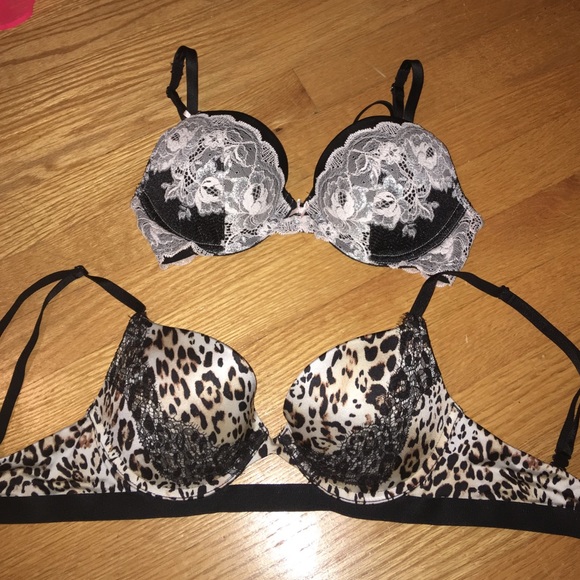 2 VS 32C push up bras