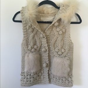 Jen's Pirate Booty Vest with Fur Details