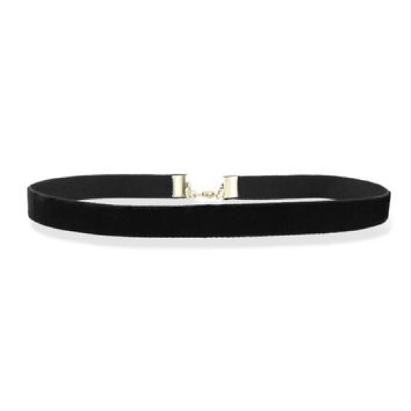 Black velvet choker - Picture 2 of 2