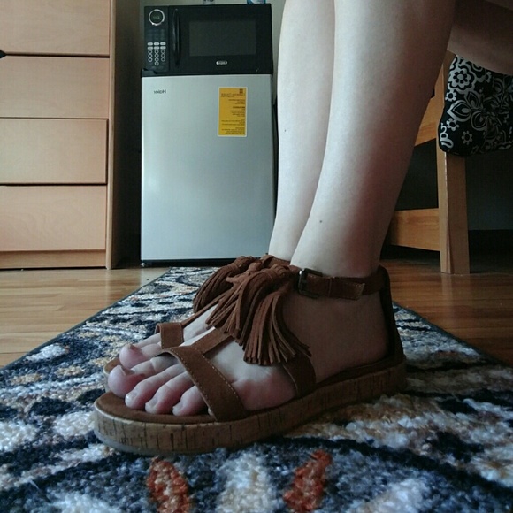 Mossimo Supply Co. Fringe Sandals