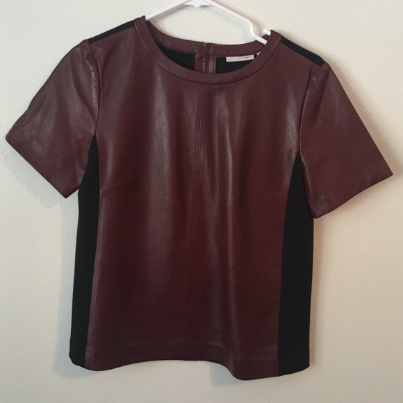 Halogen Leather Top