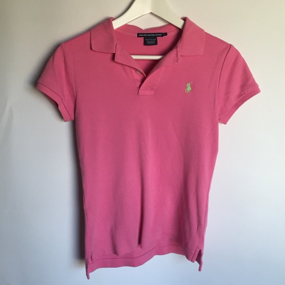 Ralph Lauren Tops - Ralph Lauren Pink Sport Fit Polo Shirt sz S Ralph Lauren Tops - Ralph Lauren Pink Sport Fit Polo Shirt sz S