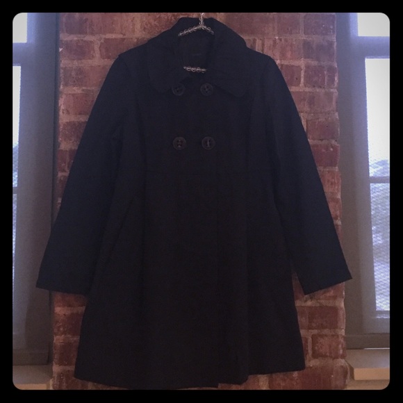 EXPRESS classic trench with feminine empire cut