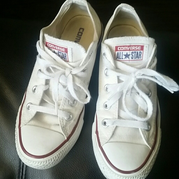 White Converse All Star