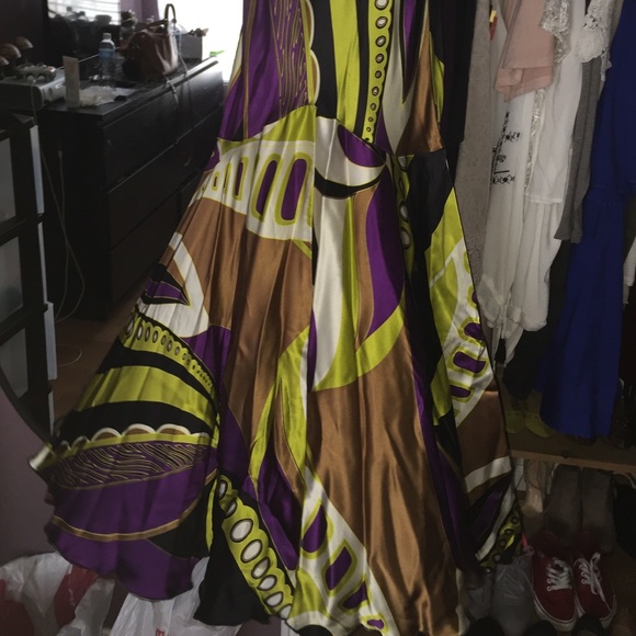 Beautiful patterned formal dress