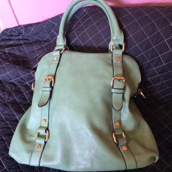 Soft Green Vegan Handbag