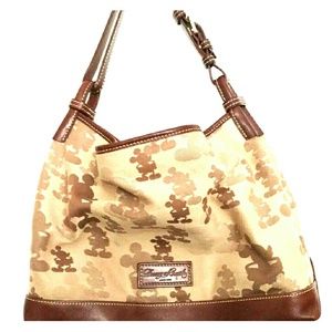 Dooney and Burke / Disney pattern purse (Mickey)