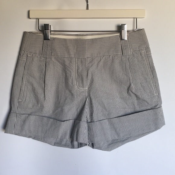 J. Crew Shorts - J.Crew city fit cotton chino blue white shorts 0 J. Crew Shorts - J.Crew city fit cotton chino blue white shorts 0