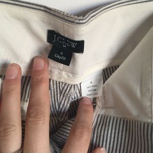 J. Crew Shorts - J.Crew city fit cotton chino blue white shorts 0 J. Crew Shorts - J.Crew city fit cotton chino blue white shorts 0