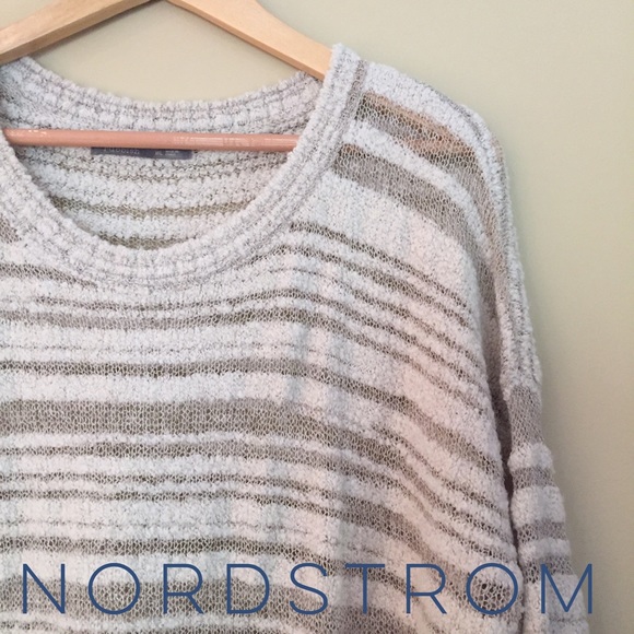 Nordstrom Beige Wool Sweater - Picture 1 of 4