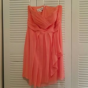 DAVID'S BRIDAL Coral Dress