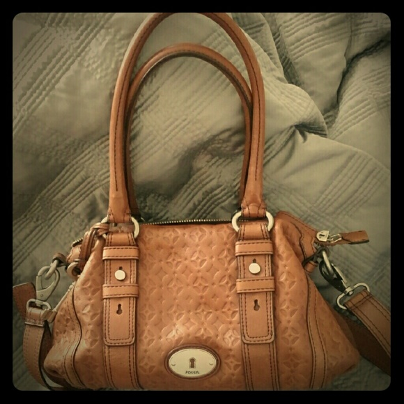 Fossil  Satchel Bag Retail $218