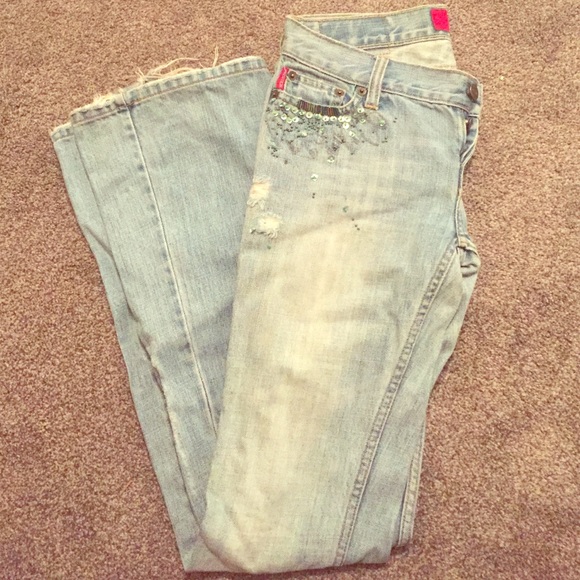 Hollister jeweled jeans!