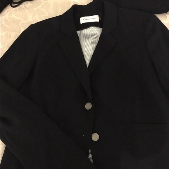 Calvin Klein Women's navy pant suit