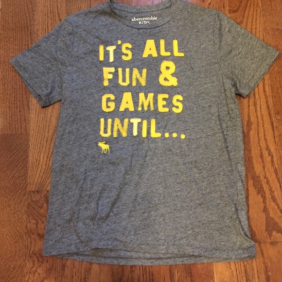 Boys Abercrombie & Fitch tshirt