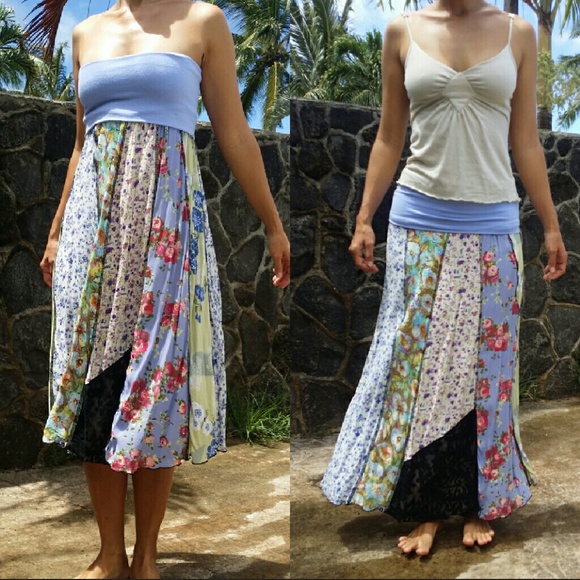hippie skirts and dresses