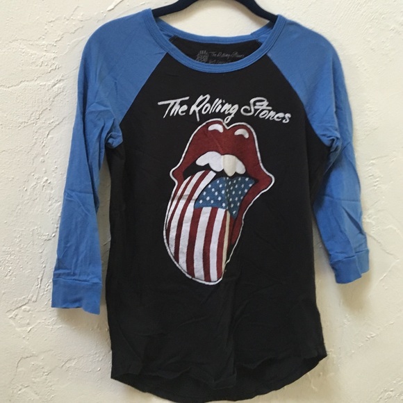 Lucky Brand Rolling Stones Collaboration Tee