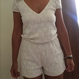 ZARA LACE ROMPER