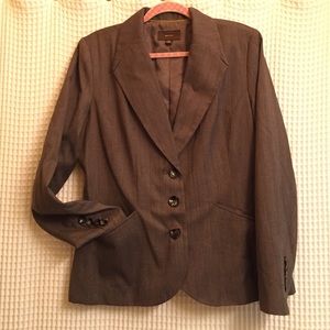 Brown Suit Jacket